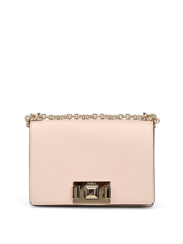 FURLA: shoulder bags - Mimì mini light pink bag