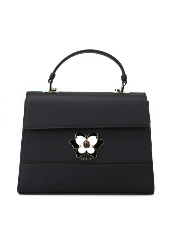 FURLA: Schultertaschen - Schultertasche - Schwarz