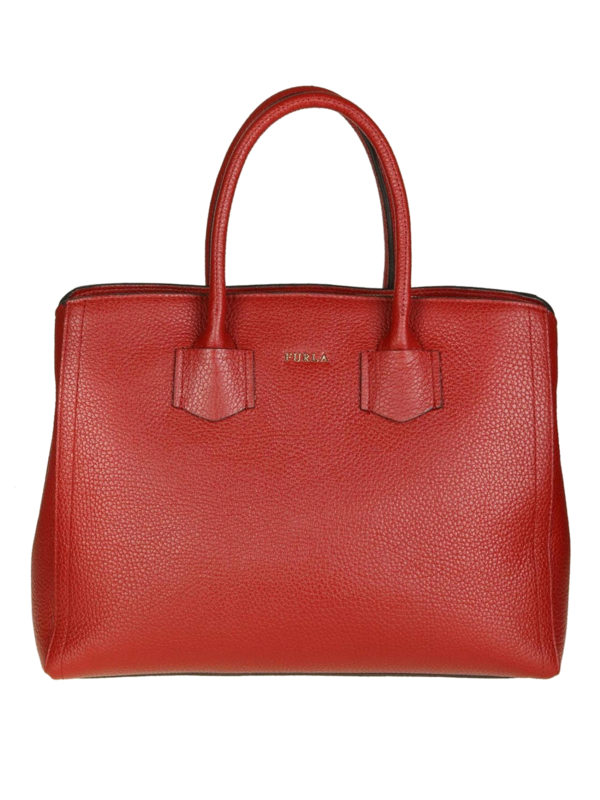 FURLA: Handtaschen - Shopper - Rot
