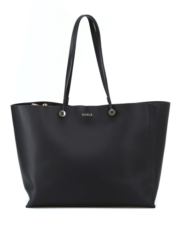 FURLA: Handtaschen - Shopper - Schwarz