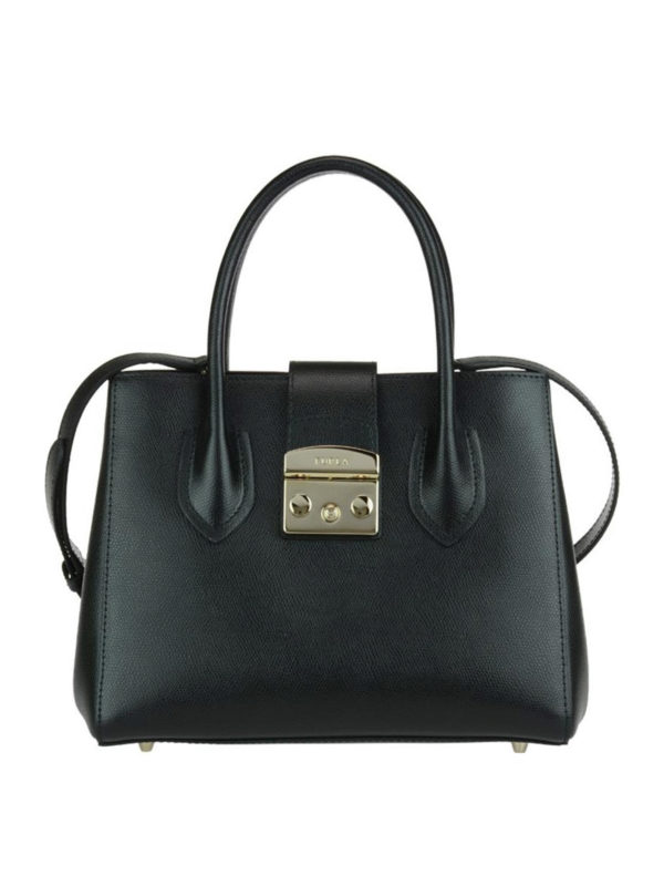 FURLA: Handtaschen - Shopper - Schwarz