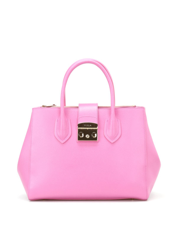 FURLA: Handtaschen - Shopper - Pink