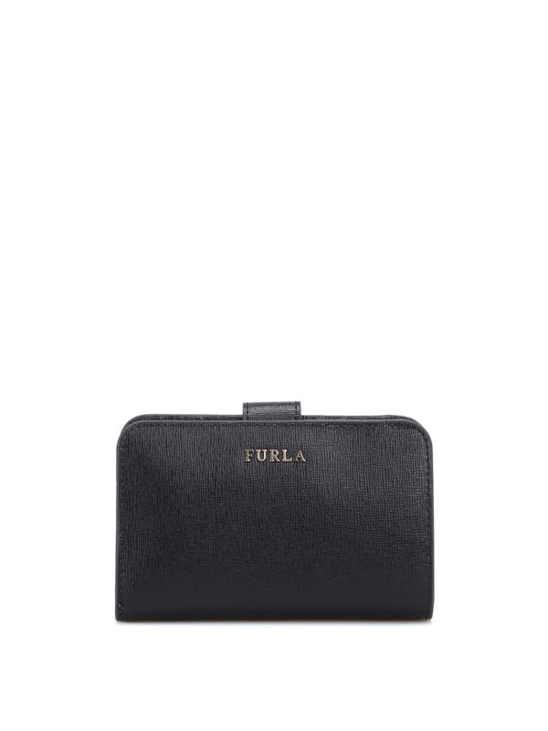 FURLA: wallets & purses - Babylon medium black wallet