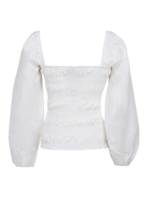 GANNI: Tops & Débardeurs online - Top - Blanc