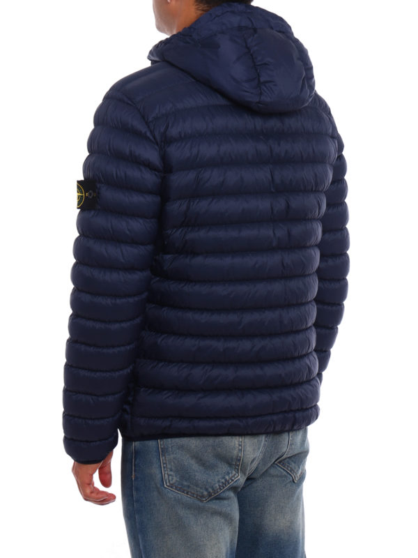Blouson Rembourré - Bleu shop online: STONE ISLAND