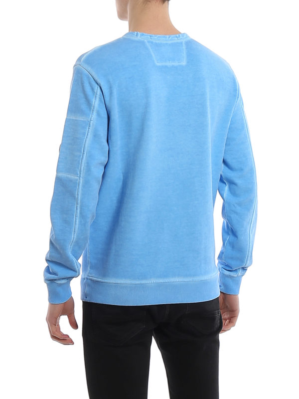Sweat-Shirts - Bleu Clair shop online: C.P. COMPANY