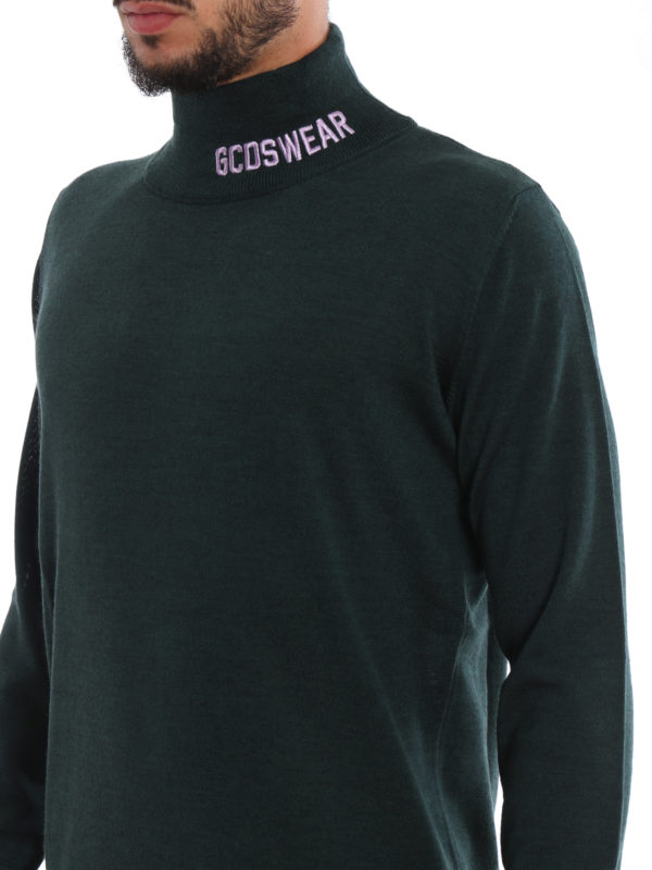 GCDS buy online Suéter Con Cuello Alto