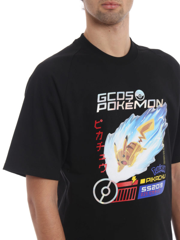 GCDS buy online Pokémon print black T-shirt