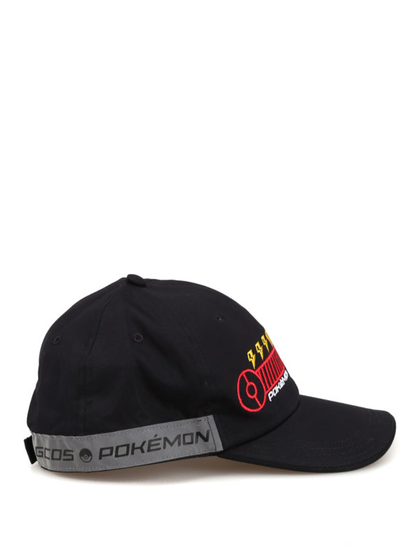GCDS: cappelli online - Cappellino da baseball nero Pokémon