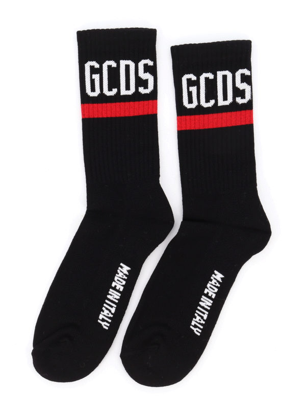 GCDS: Chaussettes online - Chaussettes - Noir