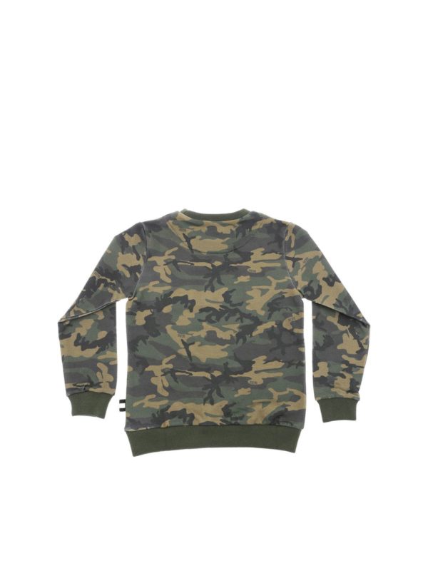 GCDS: Sudaderas y suéteres online - Sudadera - Verde