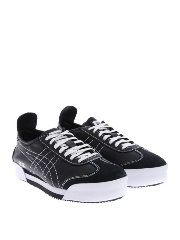 GCDS: trainers online - Black and white Tiger Mexico sneakers