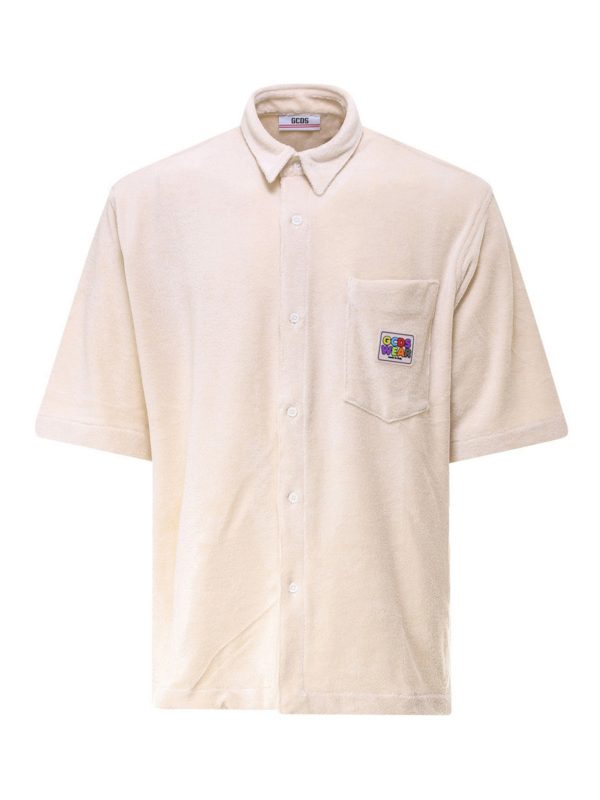 GCDS: camicie - Camicia in cotone