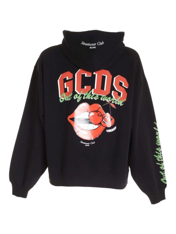 GCDS: Felpe e maglie - Felpa Cherry Club