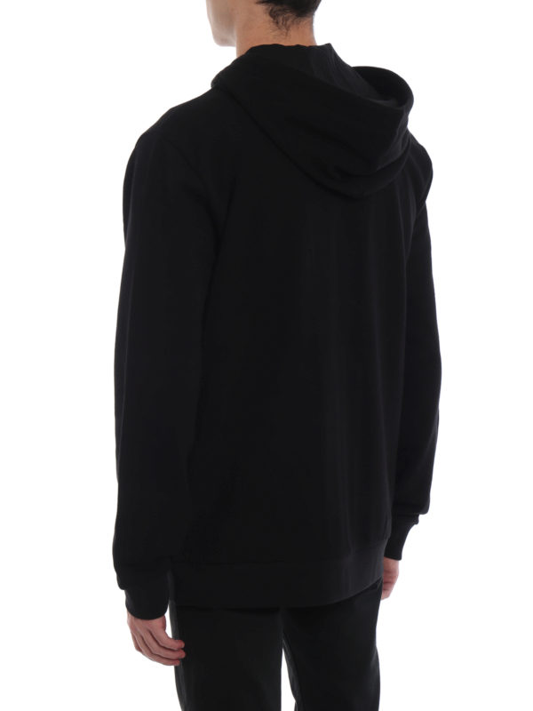 Gemini faces slim zip hoodie shop online: GIVENCHY