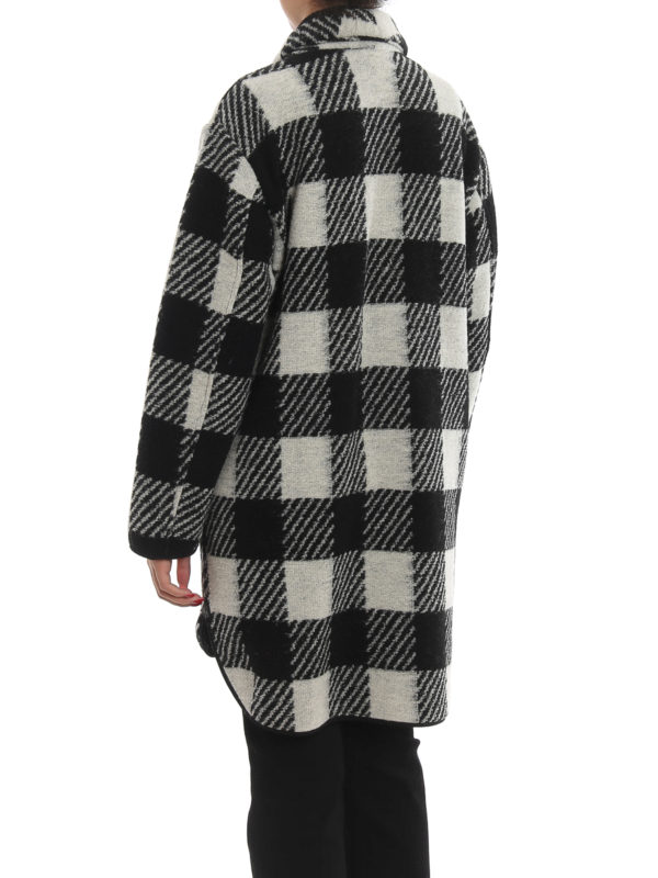 Knielanger Mantel - Schwarz shop online: WOOLRICH