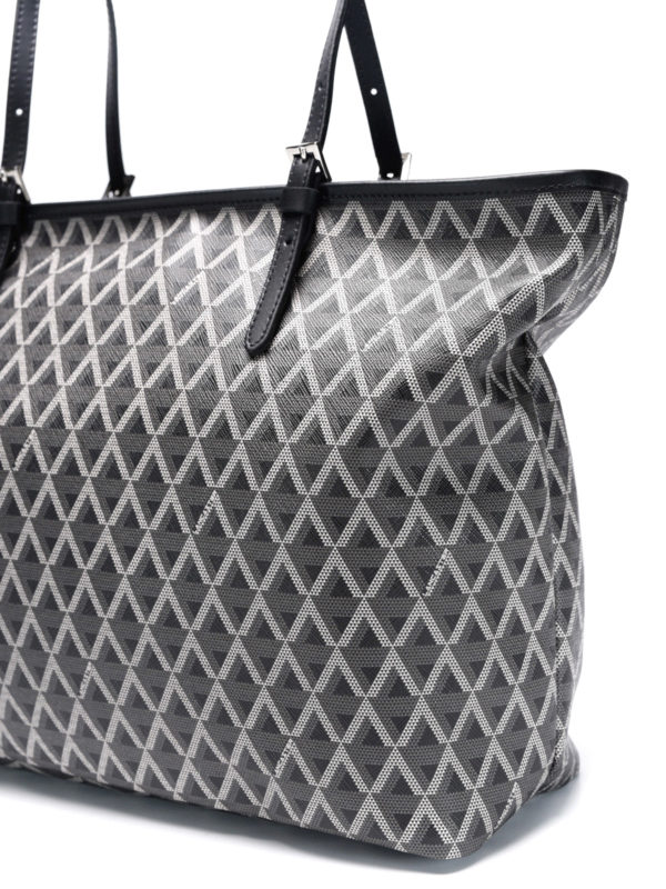 Geometric pattern tote shop online: LANCASTER