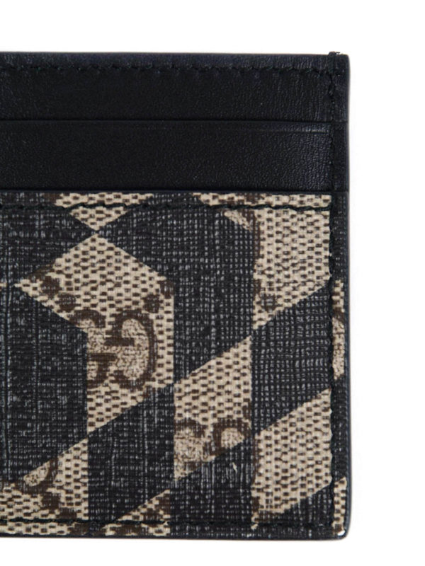 Gg Supreme Canvas-Kartenhalter shop online: GUCCI