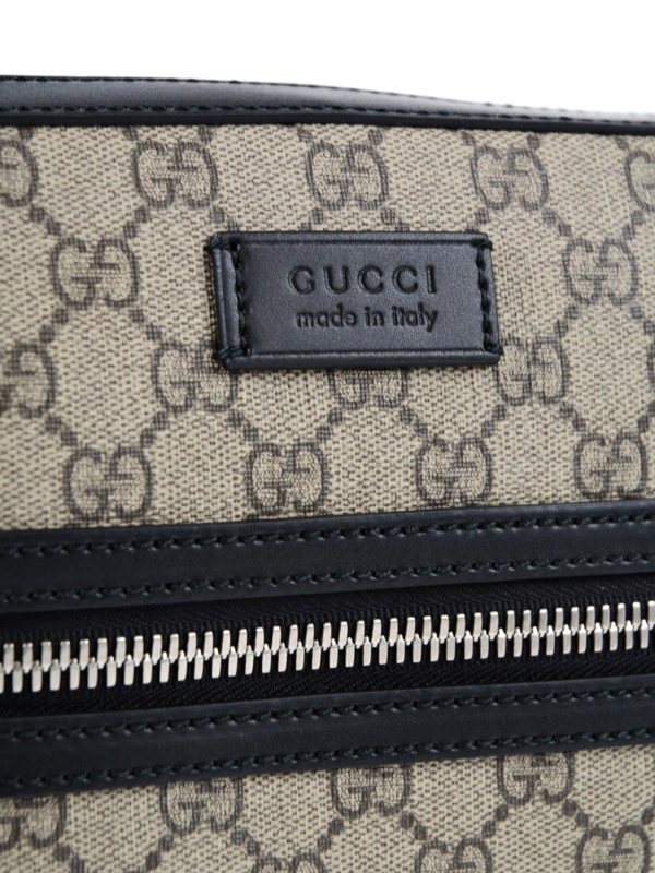 GG Supreme canvas messenger bag shop online: GUCCI