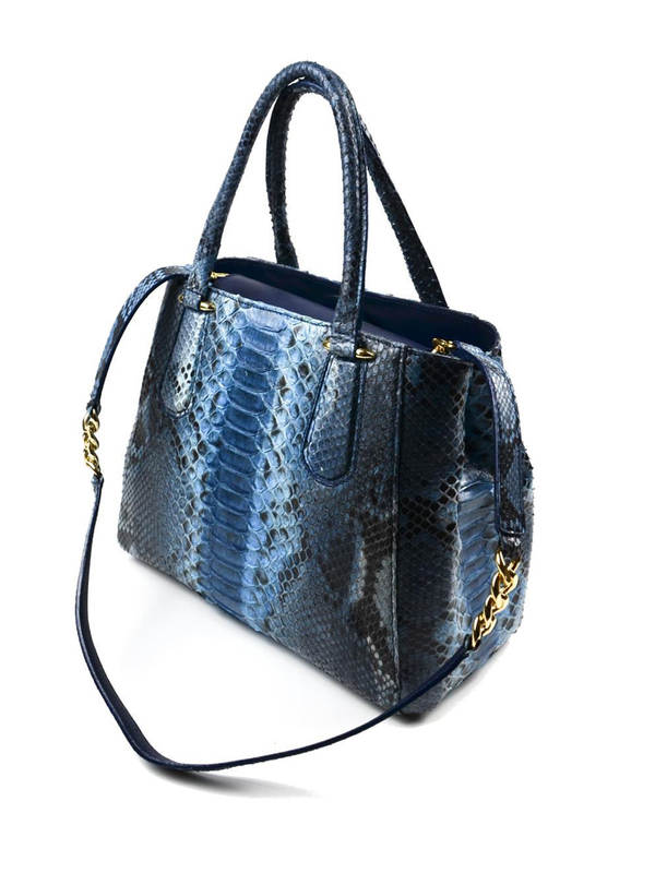 Ghibli buy online Python leather tote bag