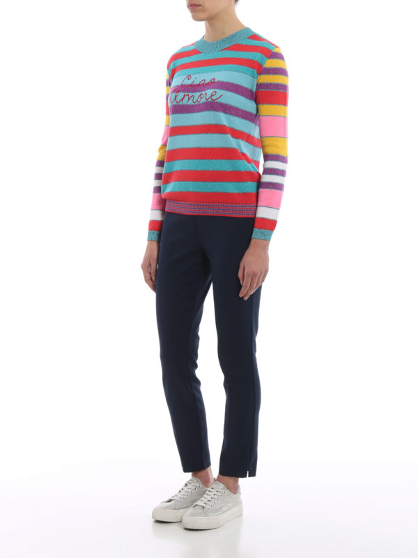 GIADA BENINCASA: Pull col rond online - Pull Col Rond - À Motif