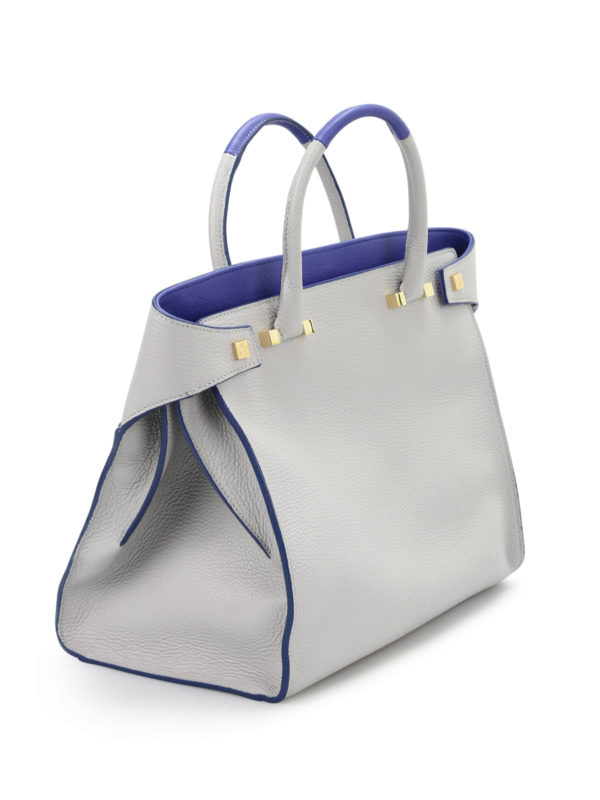 Giancarlo Petriglia: shopper online - Shopper Paloma in pelle martellata