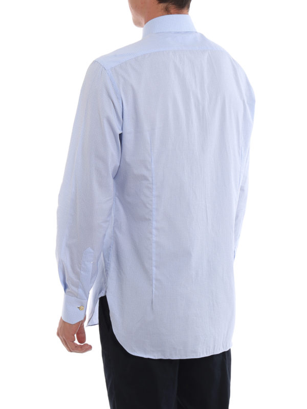 Hemd - Hellblau shop online: KITON