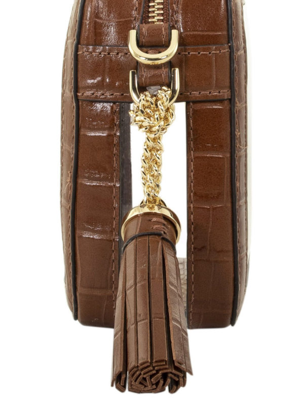 Ginny M transparent rectangular bag shop online: MICHAEL KORS