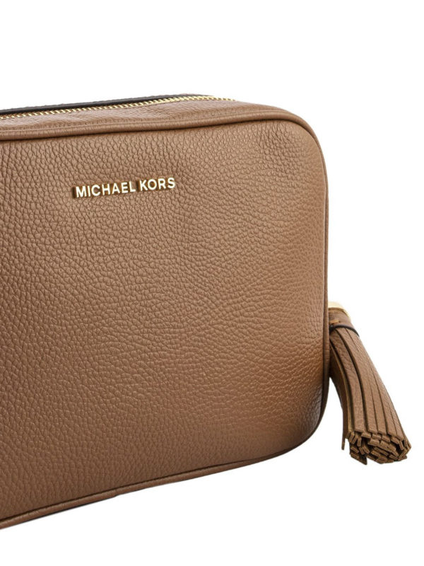 Ginny medium leather bag shop online: MICHAEL KORS