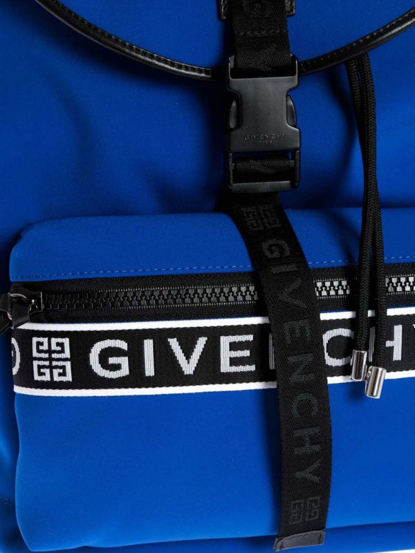Givenchy 4G backpack in blue shop online: GIVENCHY