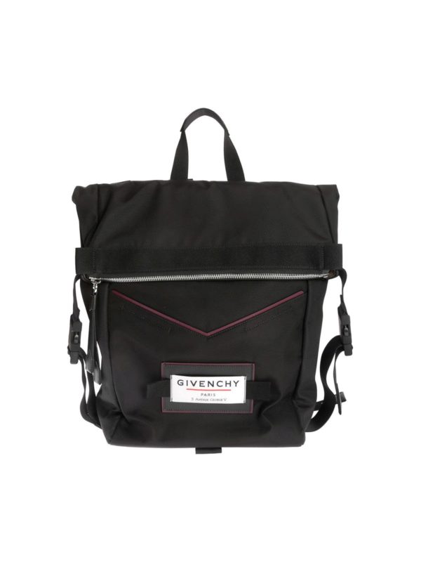 GIVENCHY: backpacks - Givenchy Downtown backpack in black