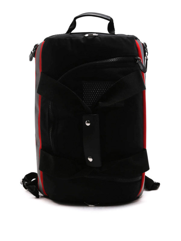 GIVENCHY: zaini - Zaino in nylon e pelle