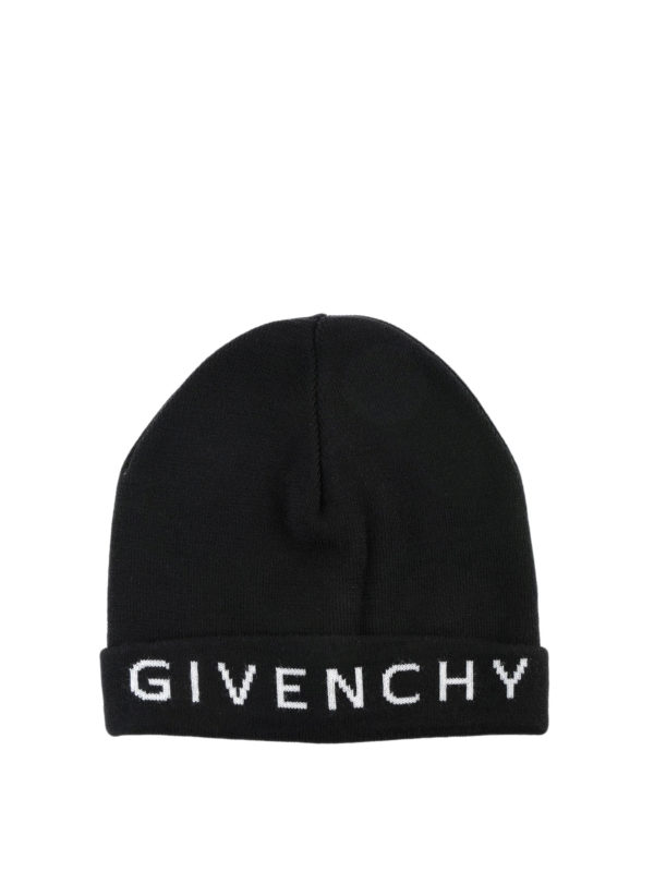 GIVENCHY: Gorros - Gorro - Negro