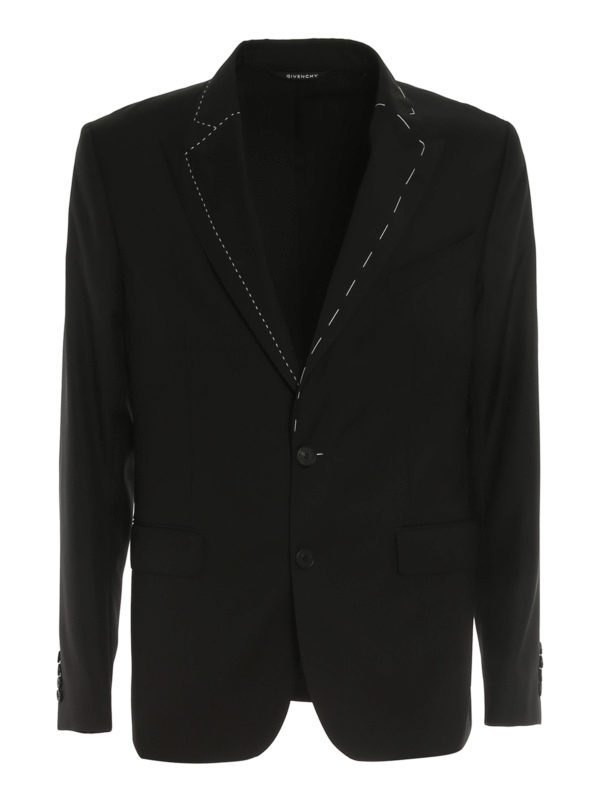 GIVENCHY: blazers - Tech wool blazer