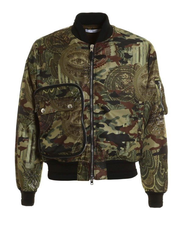 GIVENCHY: bombers - Ultra padded bomber jacket