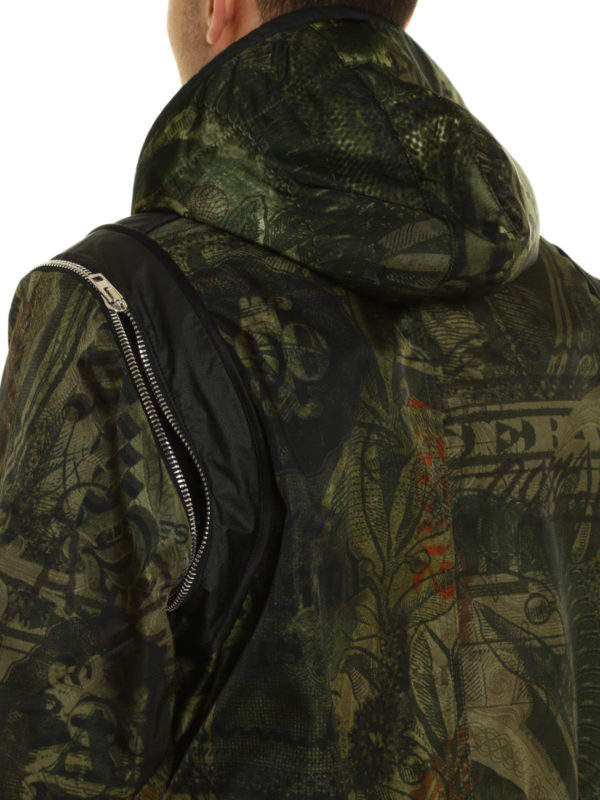 GIVENCHY buy online All over printed nylon jacket
