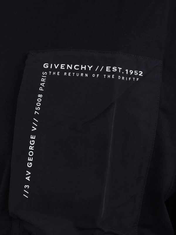 GIVENCHY buy online Bi-material T-shirt
