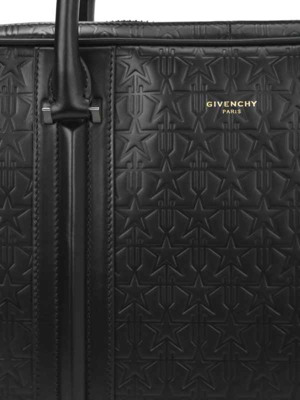 GIVENCHY buy online Embossed leather briefcase