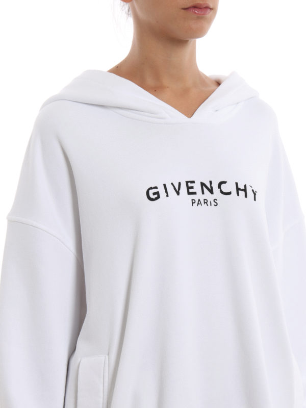 GIVENCHY buy online Oversize white hoodie