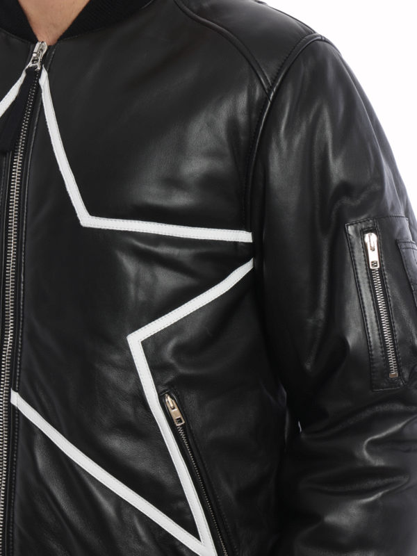 GIVENCHY buy online Padded soft leather jacket