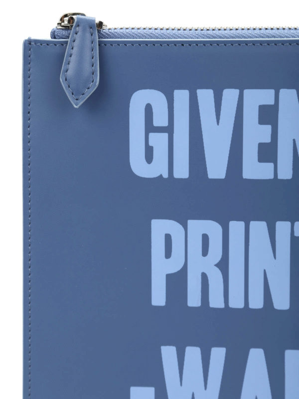 GIVENCHY buy online Printed leather pouch