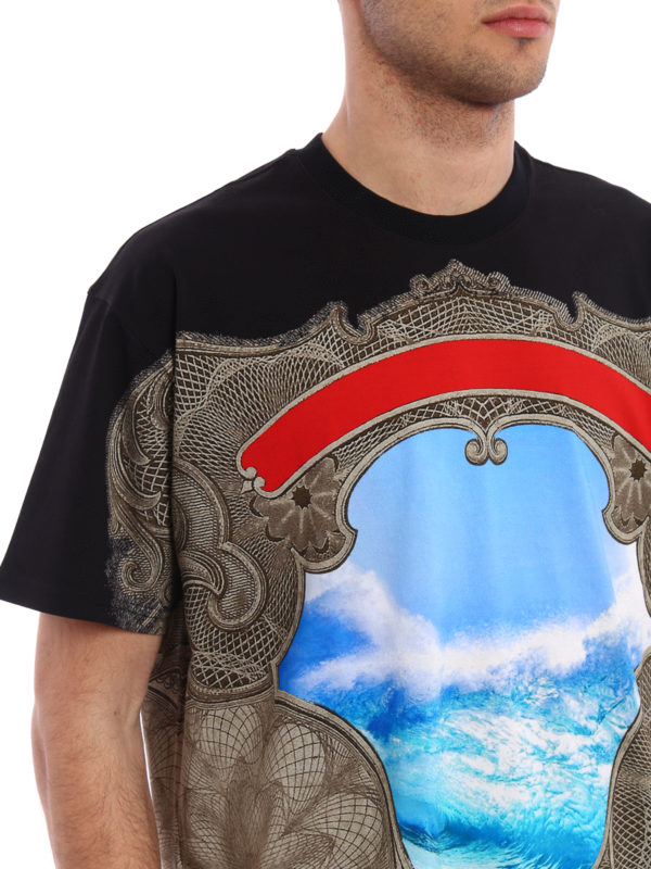 GIVENCHY buy online T-shirt over con stampa