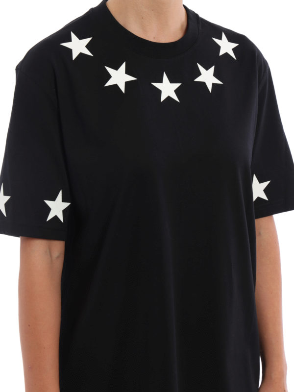 GIVENCHY buy online Small stars patch over T-shirt