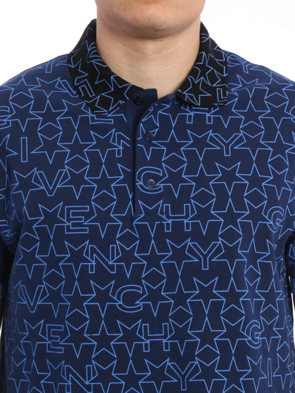 GIVENCHY buy online Star print polo