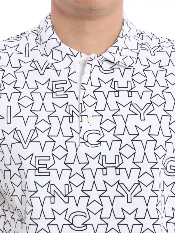 GIVENCHY buy online Star print polo