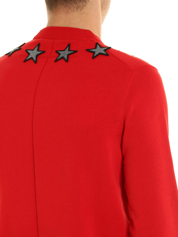 Mens givenchy hot sale star jumper