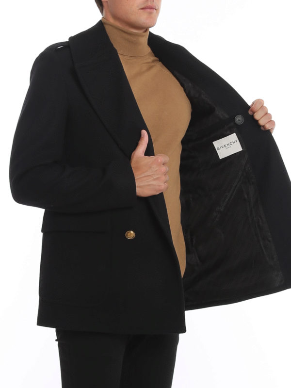 GIVENCHY buy online Kurzer Mantel - Schwarz