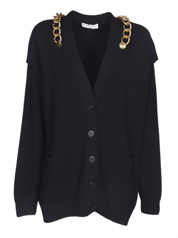 GIVENCHY: Cardigans - Cardigan - Schwarz