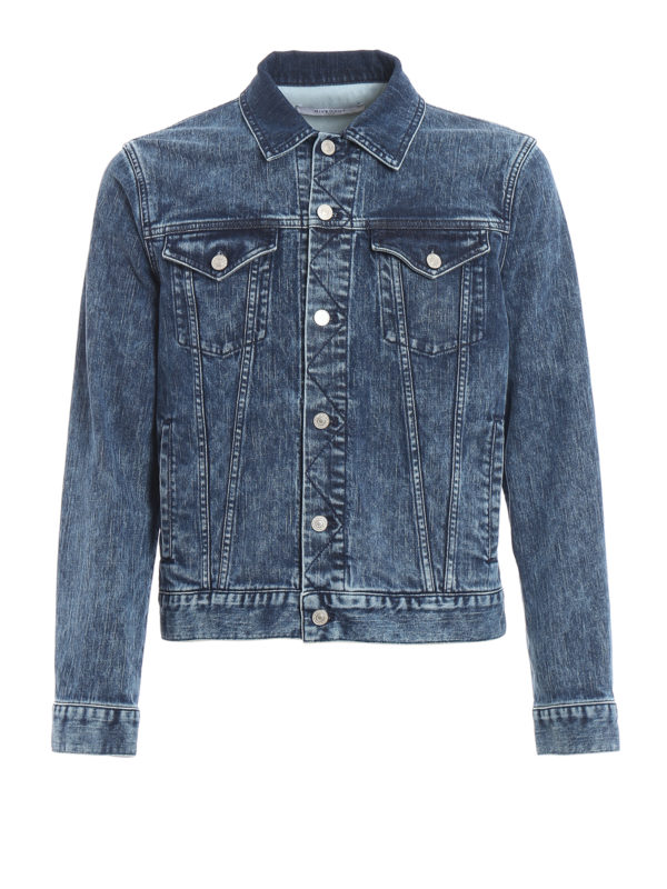 GIVENCHY: denim jacket - Stretch denim jacket