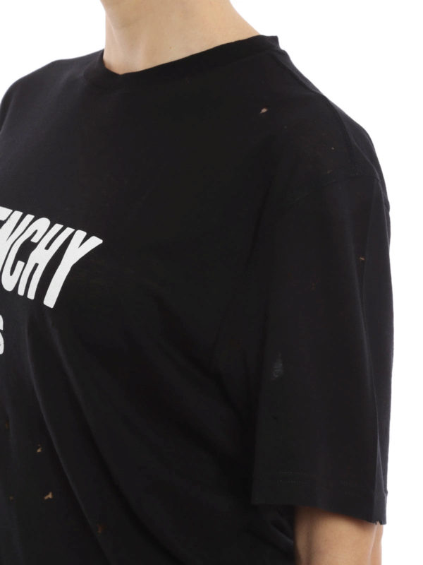 iKRIX GIVENCHY: T-Shirt Mit Löcher